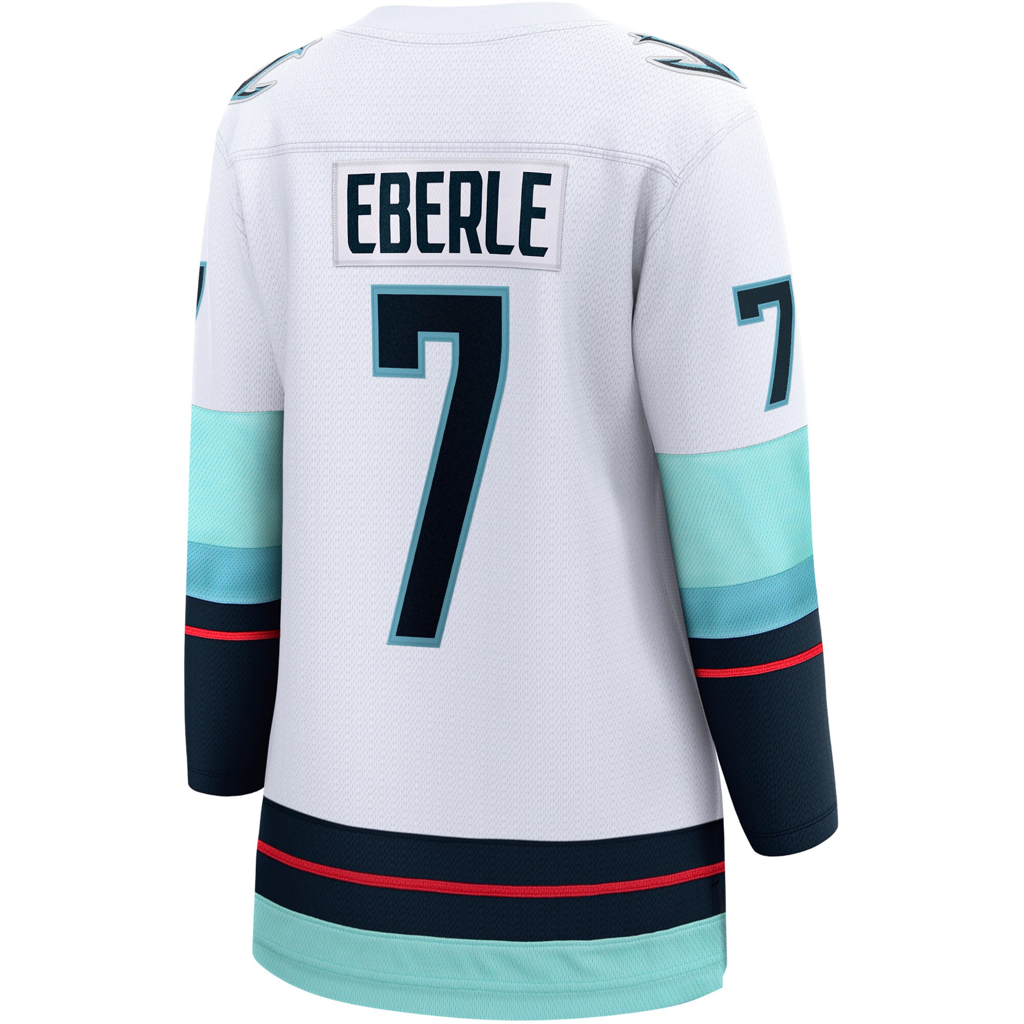 Jordans Eberle Seattle Kraken Fanatics Branded Women's Away Premier Breakaway Player Jersey - White - PersonalJerseys