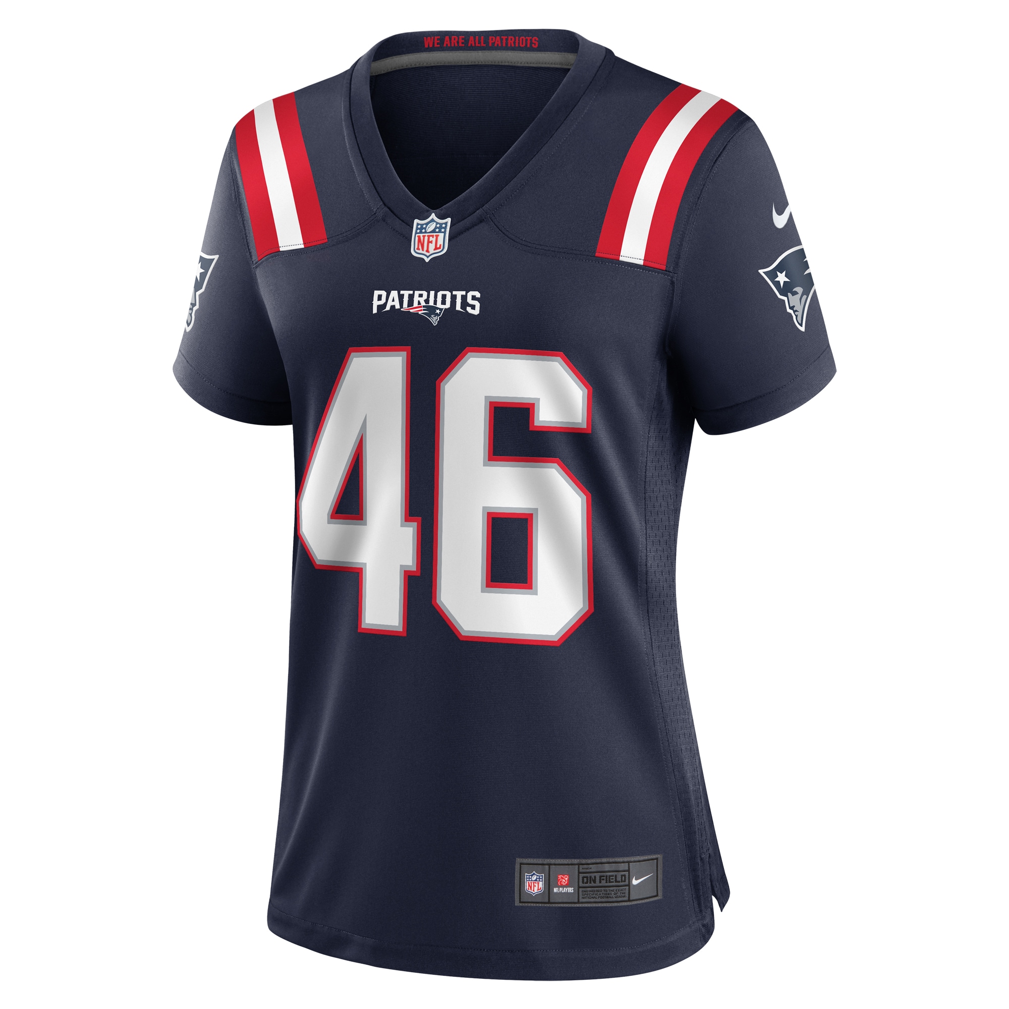 New England Patriots Tucker Addington Navy Home Game Player Jersey for Youth Women Men - Friend Lounge Store - Shop for All Things Jerseys Sports - PersonalJerseys