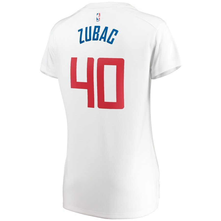 Ivica Zubac LA Clippers Branded Women's Fast Break Player Jersey - Association Edition - White - Friend Lounge Store - Shop for All Things Jerseys Sports - PersonalJerseys