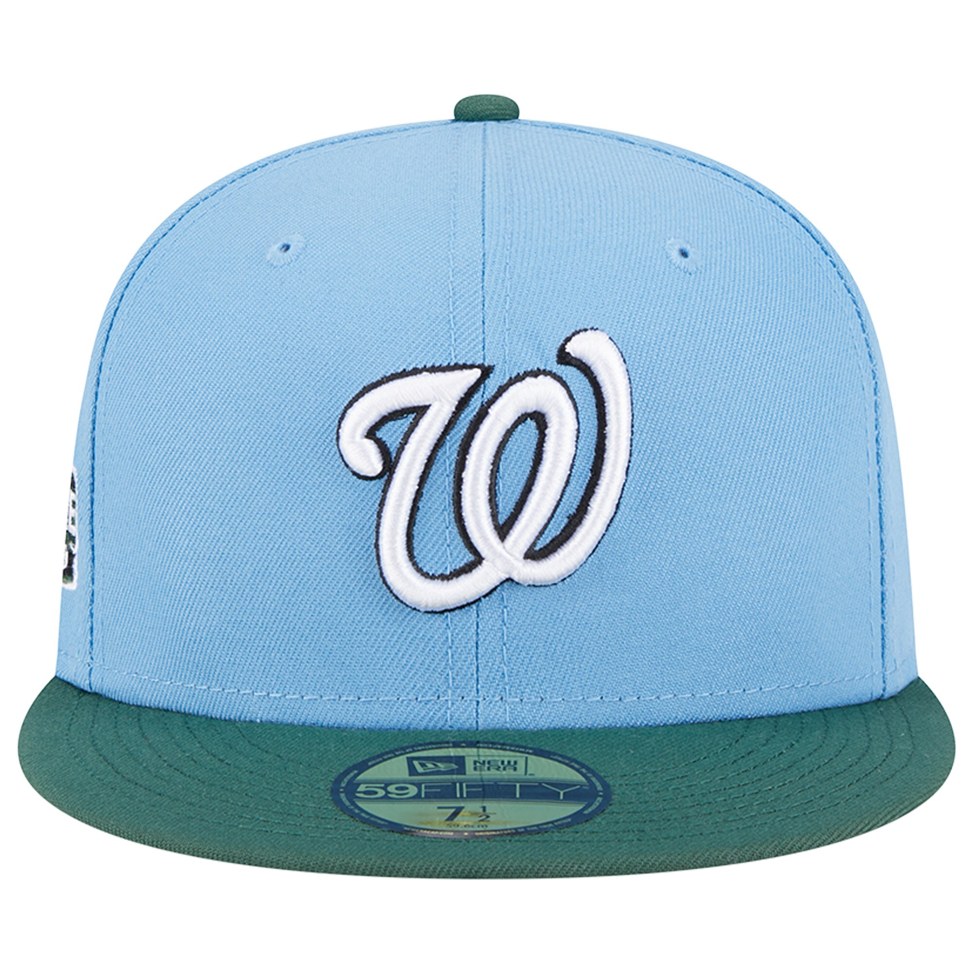 Washington Nationals New Era 2018 MLB All-Star Game 59FIFTY Fitted Hat - Sky Blue/Cilantro - PersonalJerseys