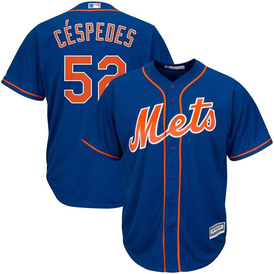 Yoenis Cespedes New York Mets Majestic Cool Base Player Jersey - Royal - Friend Lounge Store - Shop for All Things Jerseys Sports - PersonalJerseys