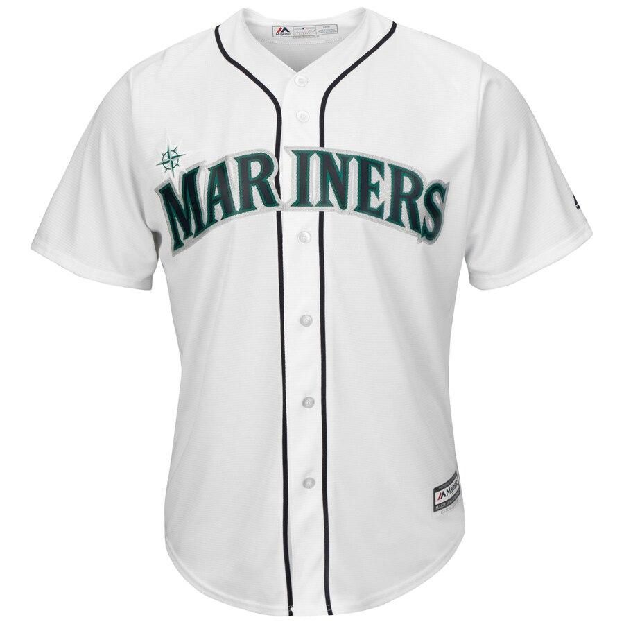 Kyle Seager Seattle Mariners Majestic Cool Base Player Jersey - White - Friend Lounge Store - Shop for All Things Jerseys Sports - PersonalJerseys