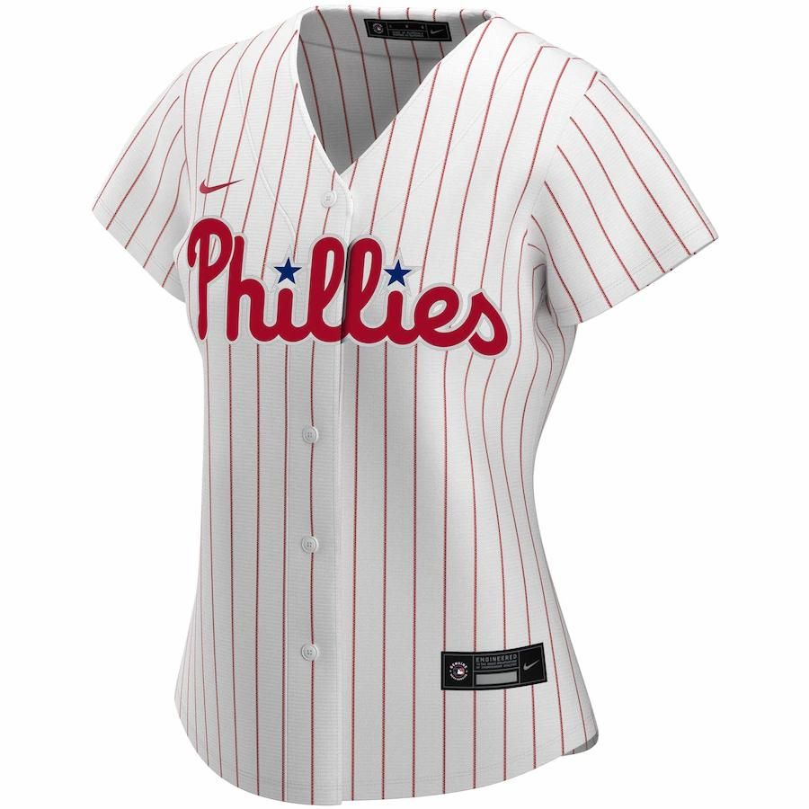 Rhys Hoskins Philadelphia Phillies Women's Home 2020 Player Jersey – White - Friend Lounge Store - Shop for All Things Jerseys Sports - PersonalJerseys