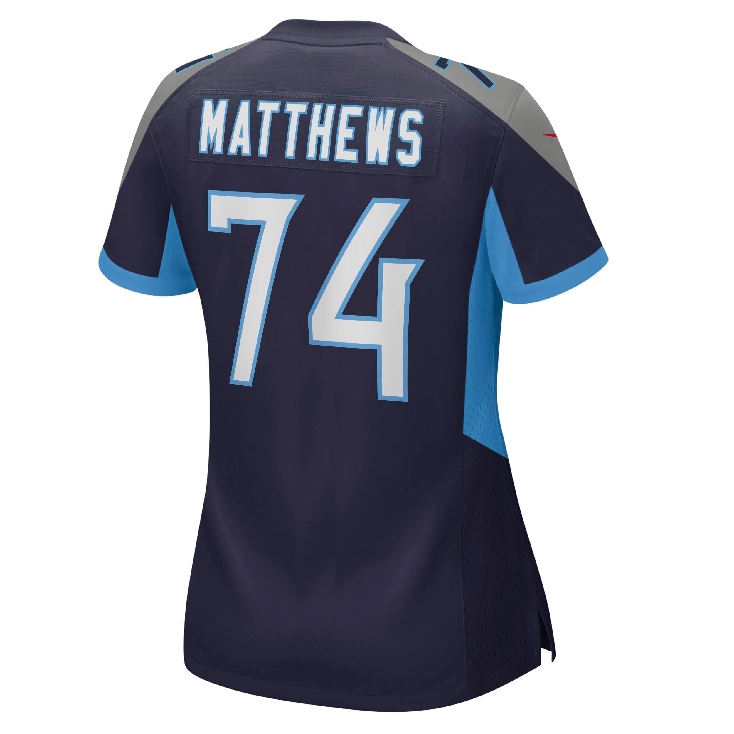 Bruce Matthews Tennessee Titans Nike Women's Retired Player Jersey - Navy - PersonalJerseys