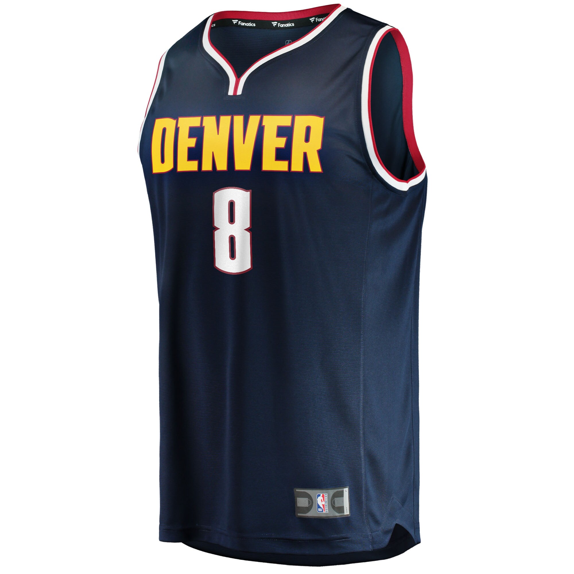 Peyton Watson Denver Nuggets Fanatics Branded 2022 NBA Draft First Round Pick Fast Break Replica Player Jersey - Icon Edition - Navy - PersonalJerseys