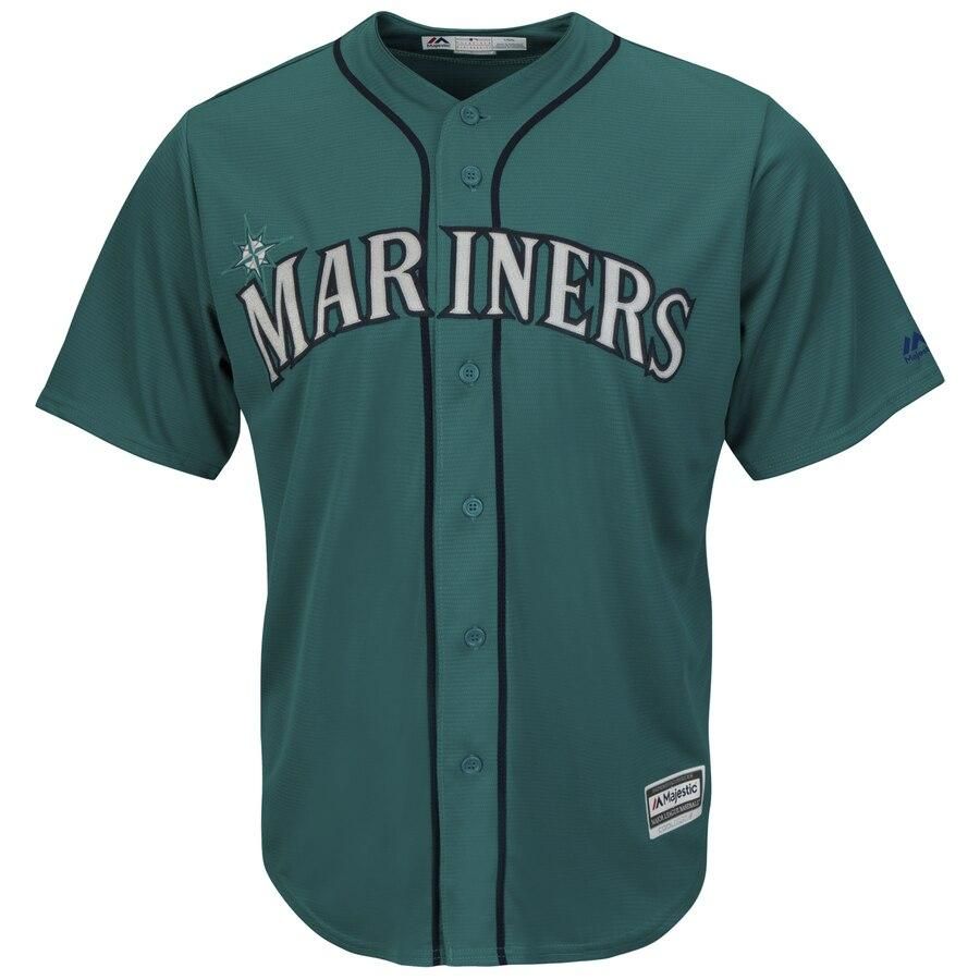 Ichiro Suzuki Seattle Mariners Majestic Official Cool Base Player Jersey - Aqua - Friend Lounge Store - Shop for All Things Jerseys Sports - PersonalJerseys