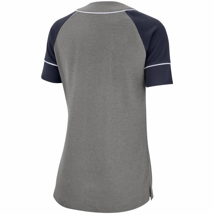 New York Yankees Women's Classic Baseball Jersey - Gray - Friend Lounge Store - Shop for All Things Jerseys Sports - PersonalJerseys