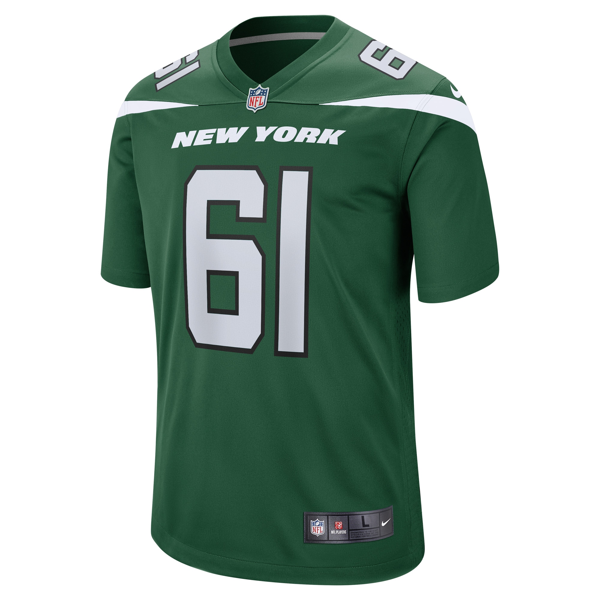 New York Jets Max Mitchell Gotham Green Game Player Jersey for Youth Women Men - Friend Lounge Store - Shop for All Things Jerseys Sports - PersonalJerseys