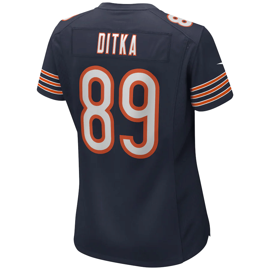 Mike Ditka Chicago Bears Women's Navy Game Retired Player Jersey - Friend Lounge Store - Shop for All Things Jerseys Sports - PersonalJerseys