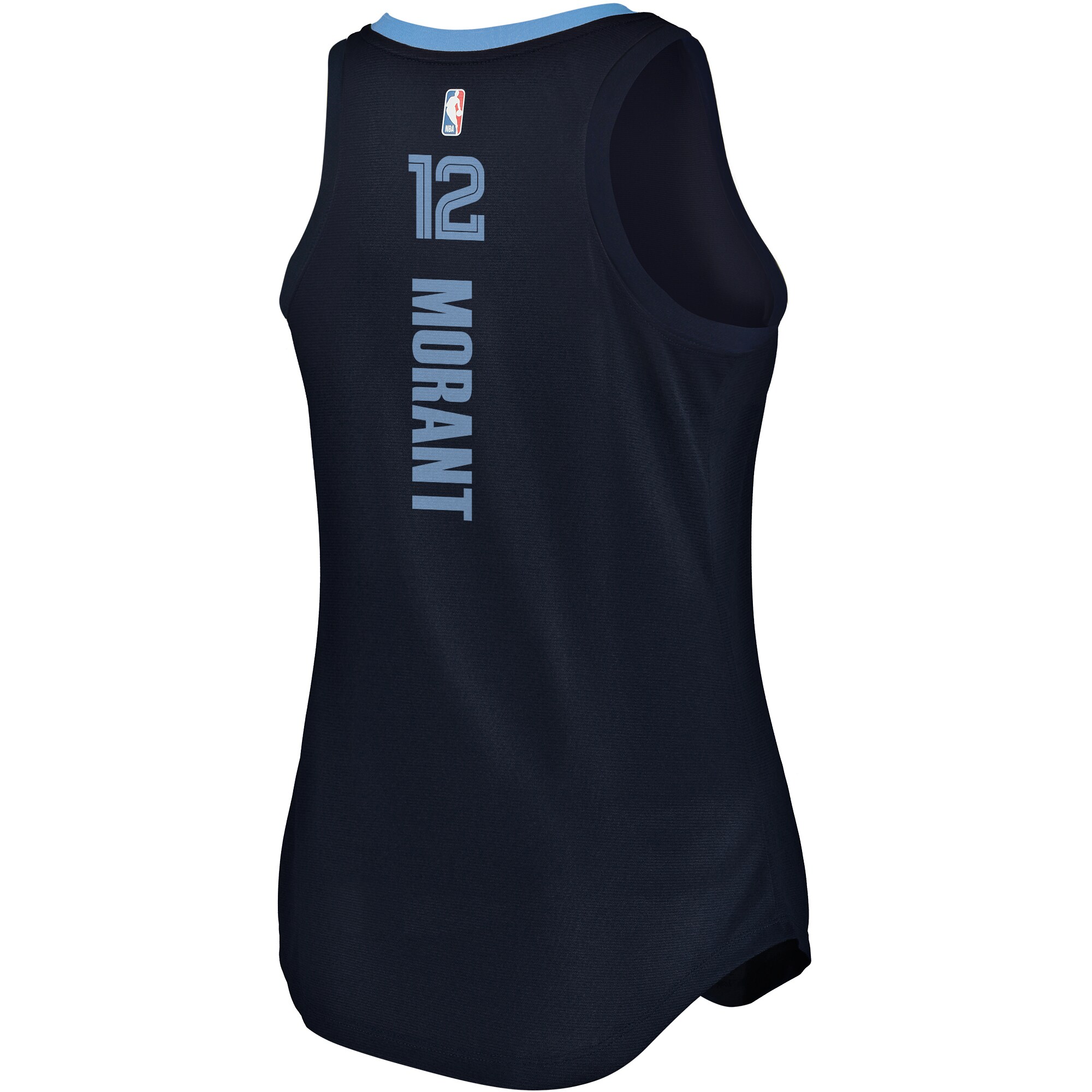 Ja Morant Memphis Grizzlies Fanatics Branded Women's 2019/20 Fast Break Team Tank Jersey - Icon Edition - Navy - PersonalJerseys