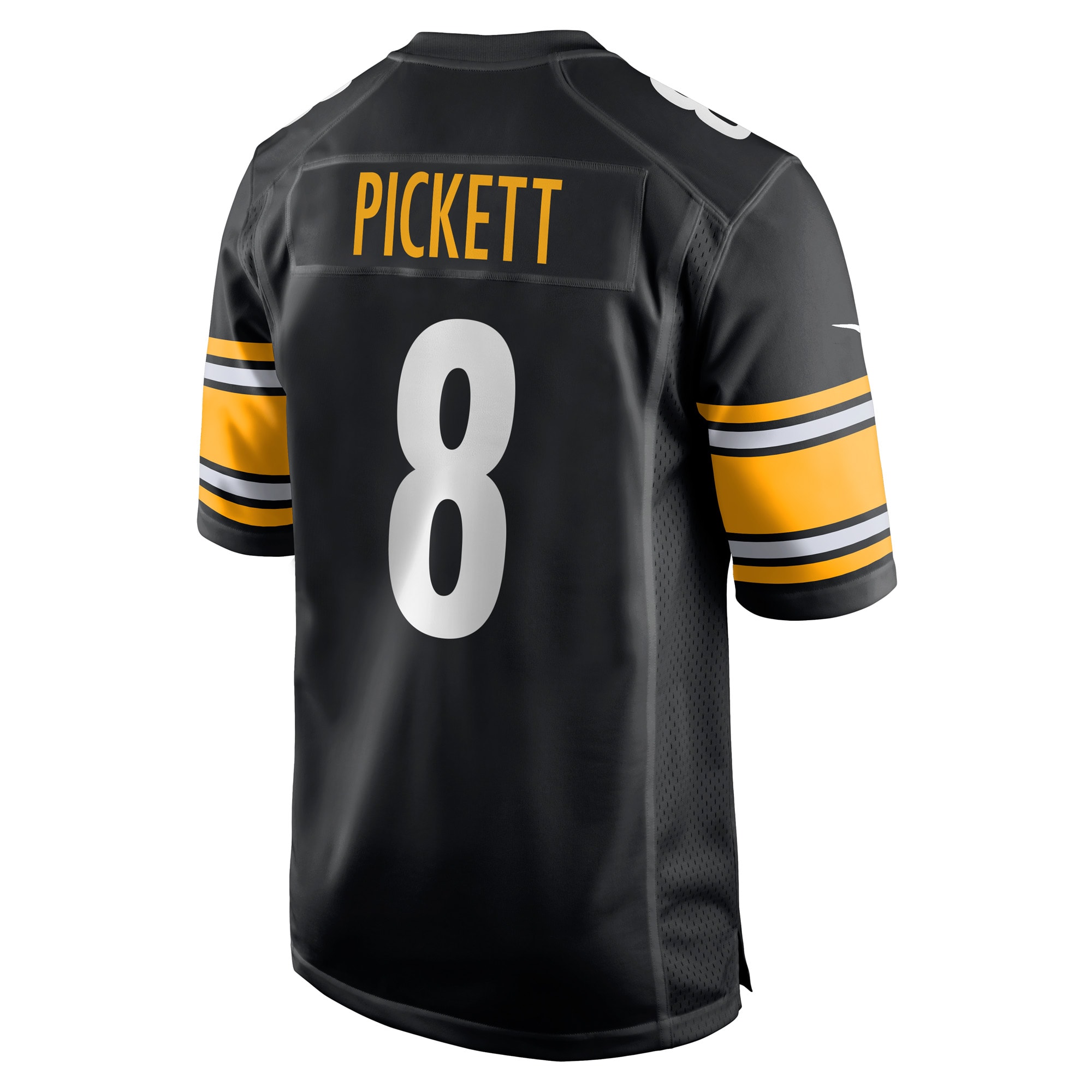Kenny Pickett Pittsburgh Steelers Nike Youth Game Jersey - Black - PersonalJerseys