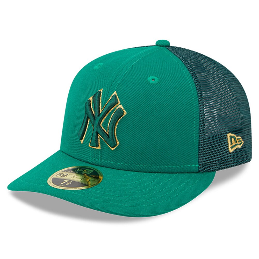 New York Yankees New Era 2023 St. Patrick's Day Low Profile 59FIFTY Fitted Hat - Kelly Green - PersonalJerseys