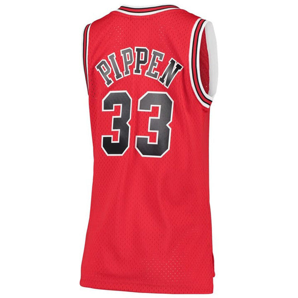 Men's Chicago Bulls Scottie Pippen 1997-98 Hardwood Classics Jersey - Red - PersonalJerseys