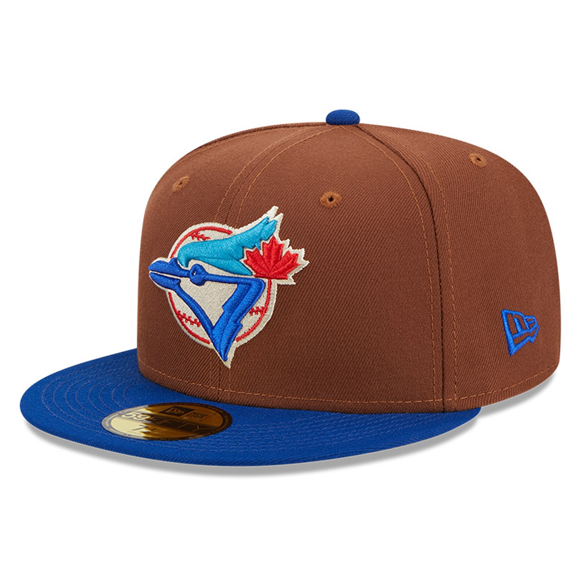 Toronto Blue Jays New Era Harvest 20th Anniversary 59FIFTY Fitted Hat - Brown - PersonalJerseys