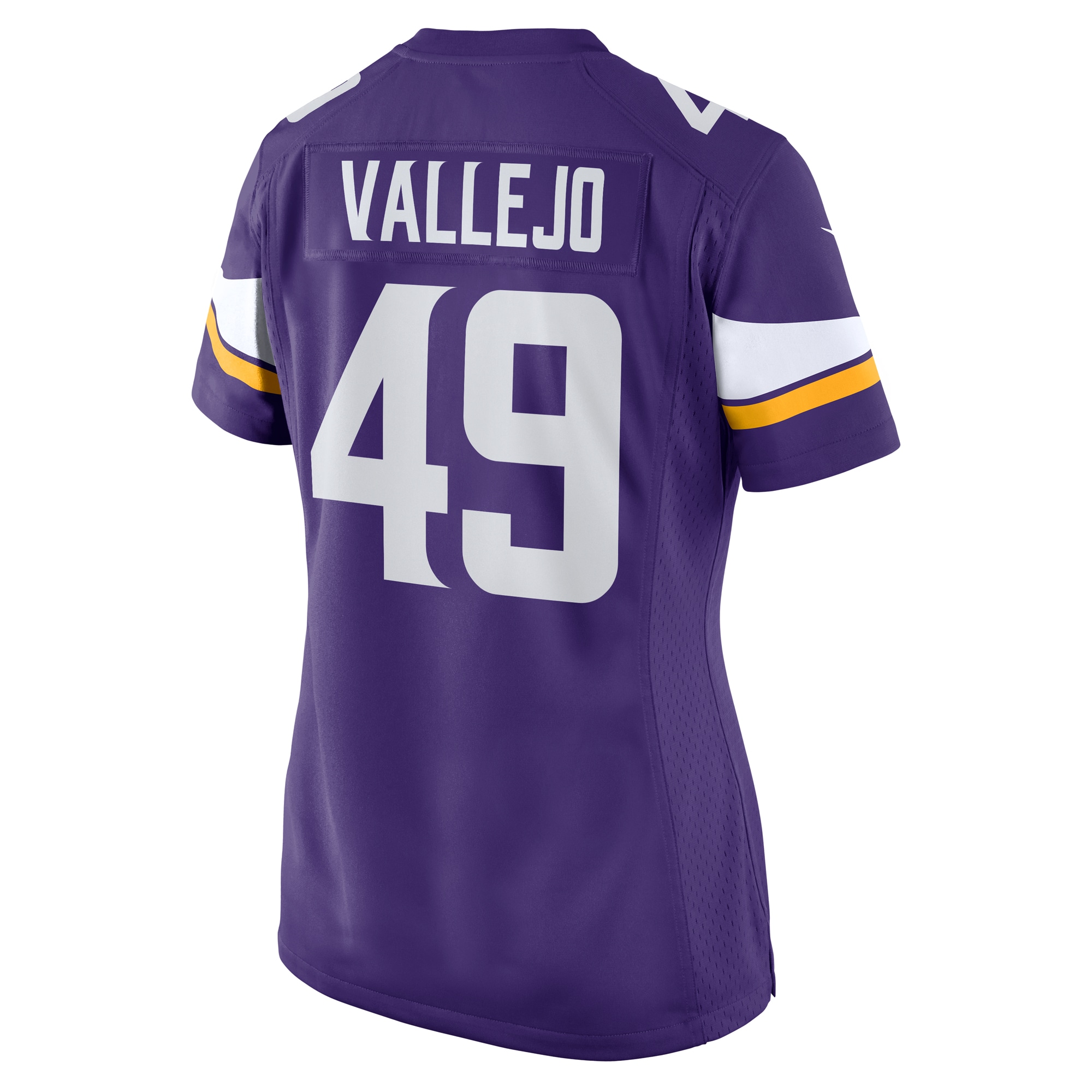 Tanner Vallejo Minnesota Vikings Nike Women's Team Game Jersey - Purple - PersonalJerseys