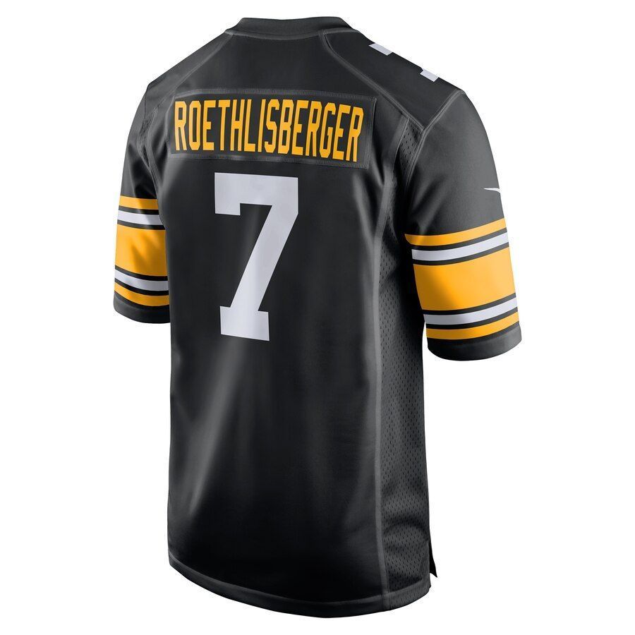 Ben Roethlisberger Pittsburgh Steelers Alternate Game Jersey - Black - Friend Lounge Store - Shop for All Things Jerseys Sports - PersonalJerseys