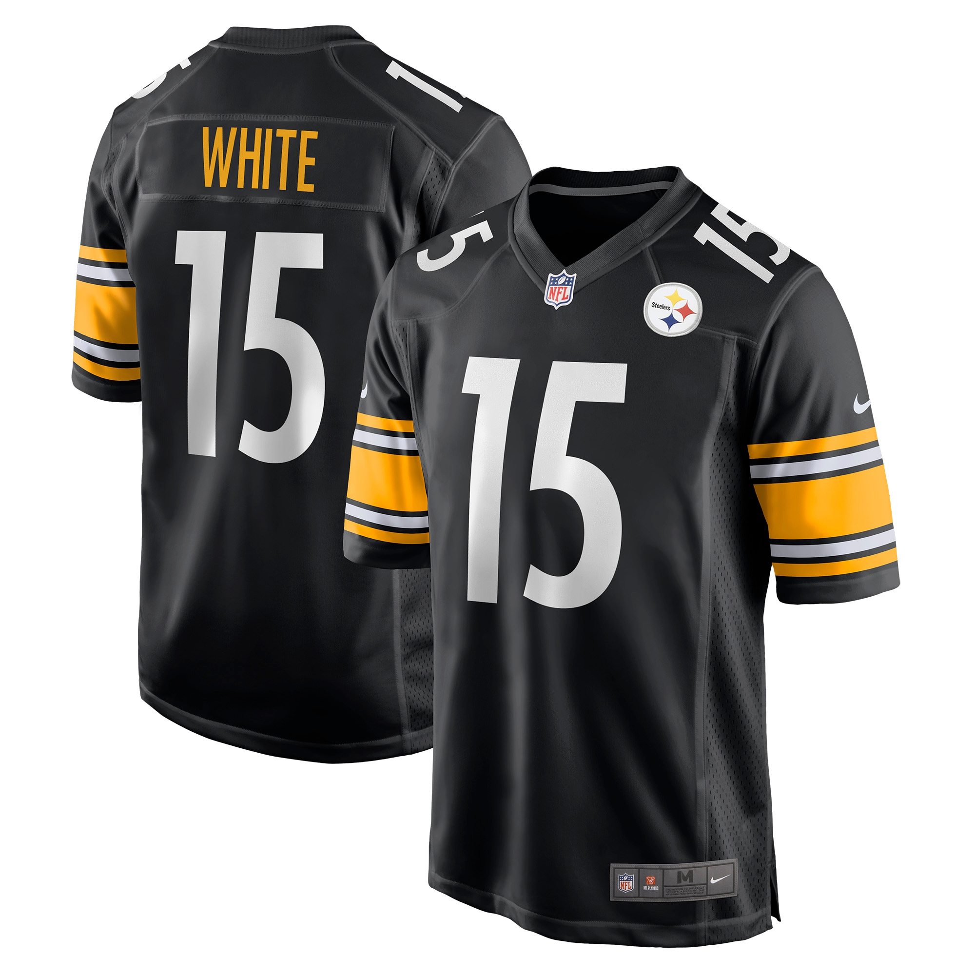 Cody White Pittsburgh Steelers Nike Game Jersey - Black - PersonalJerseys