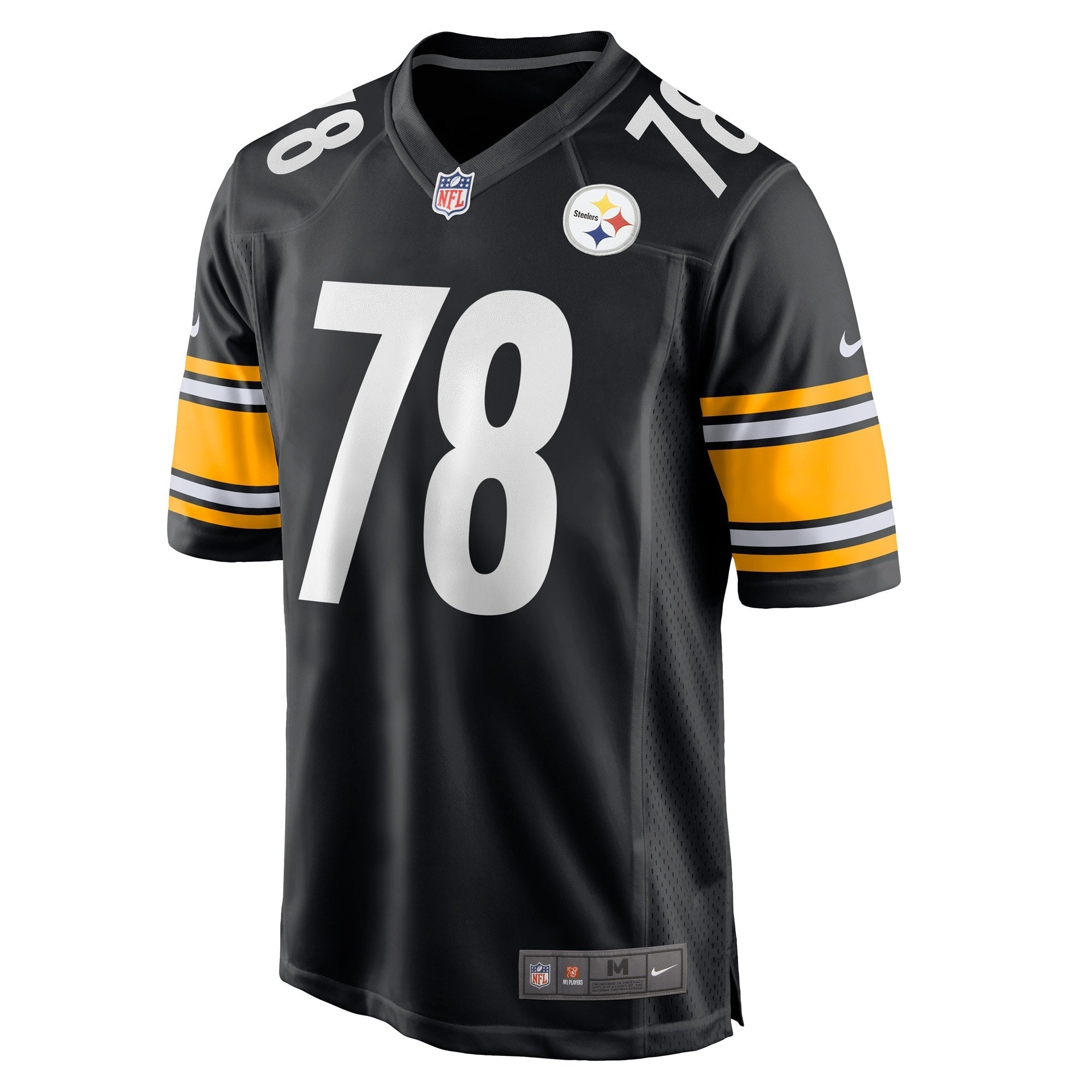 Men's Nike James Daniels Black Pittsburgh Steelers Game Player Jersey - PersonalJerseys