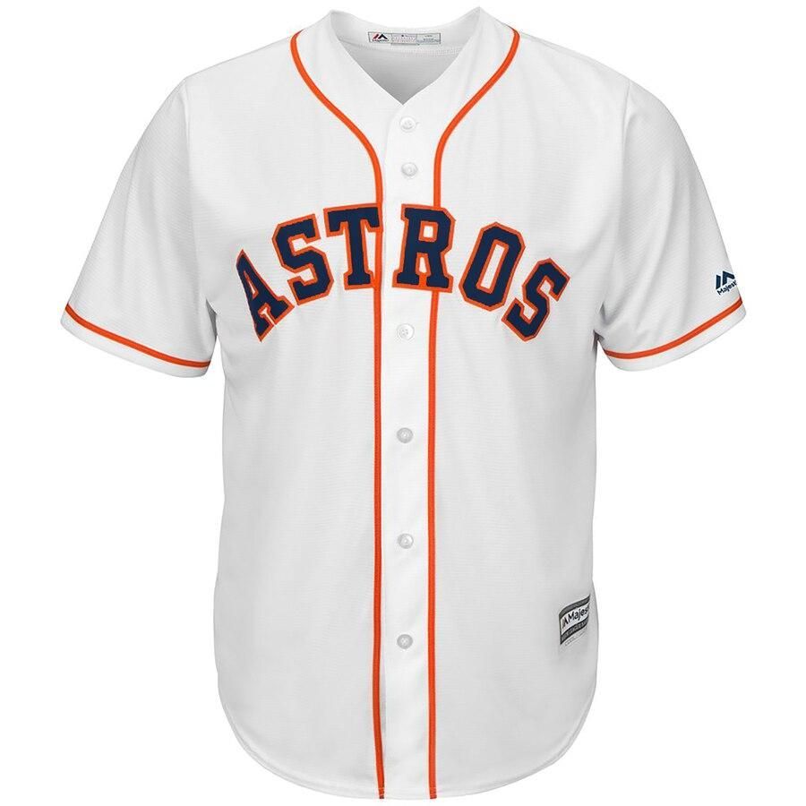 Alex Bregman Houston Astros Majestic Home Official Cool Base Player Jersey - White - Friend Lounge Store - Shop for All Things Jerseys Sports - PersonalJerseys