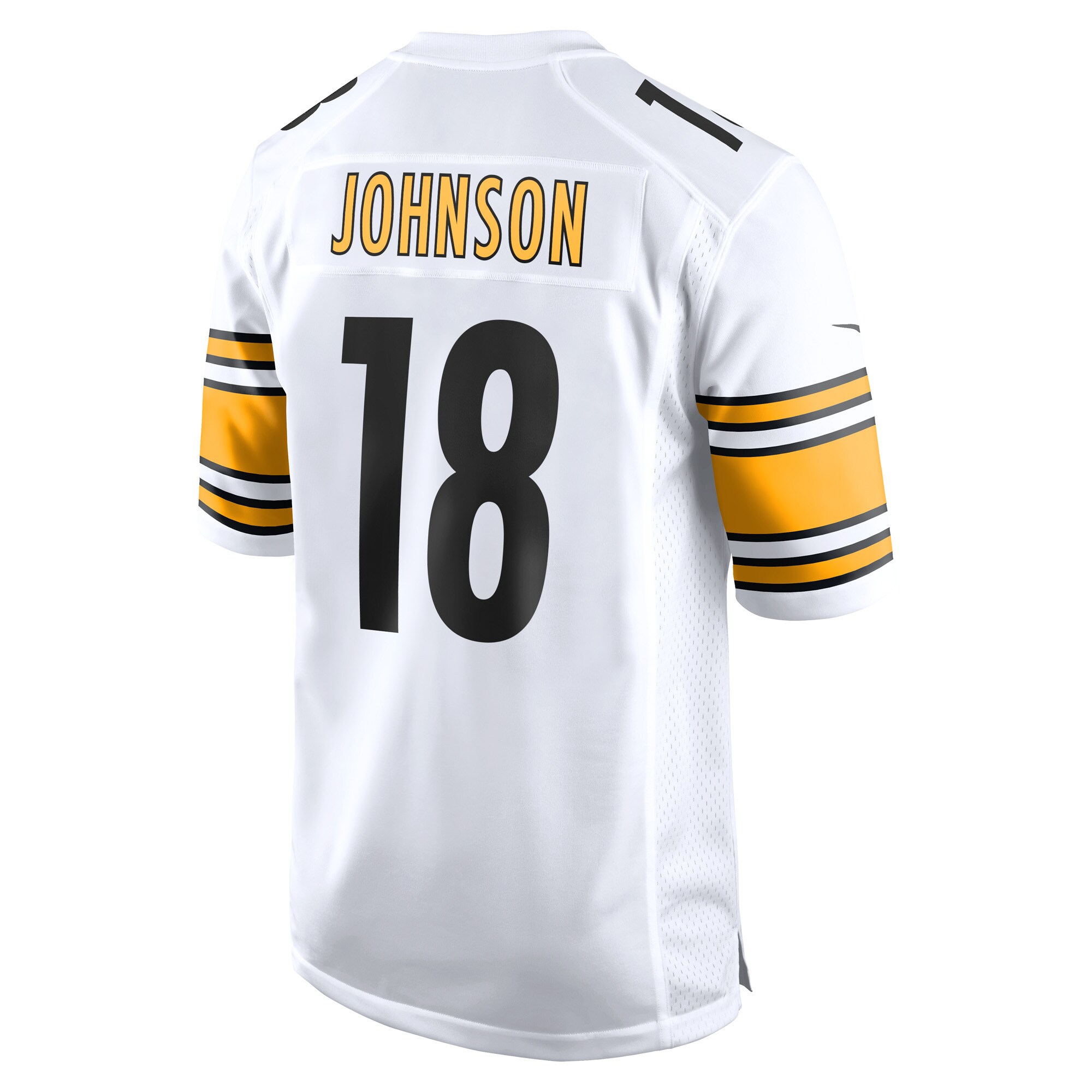 Pittsburgh Steelers Diontae Johnson White Game Player Jersey for Youth Women Men - Friend Lounge Store - Shop for All Things Jerseys Sports - PersonalJerseys