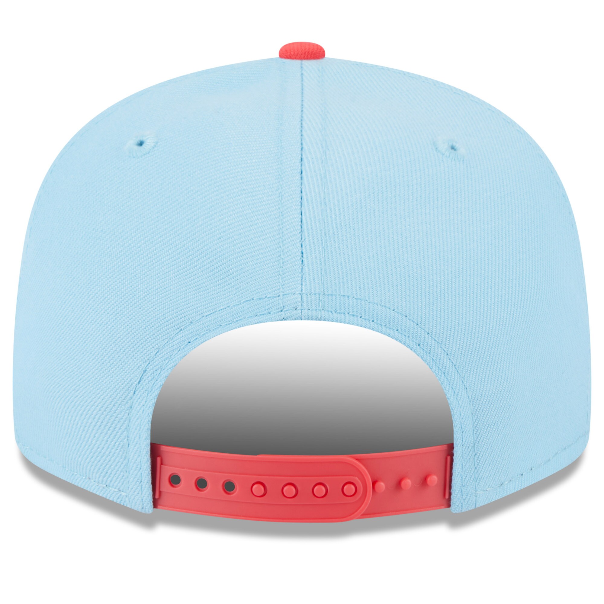 New York Yankees New Era Spring Basic Two-Tone 9FIFTY Snapback Hat - Light Blue/Red - PersonalJerseys