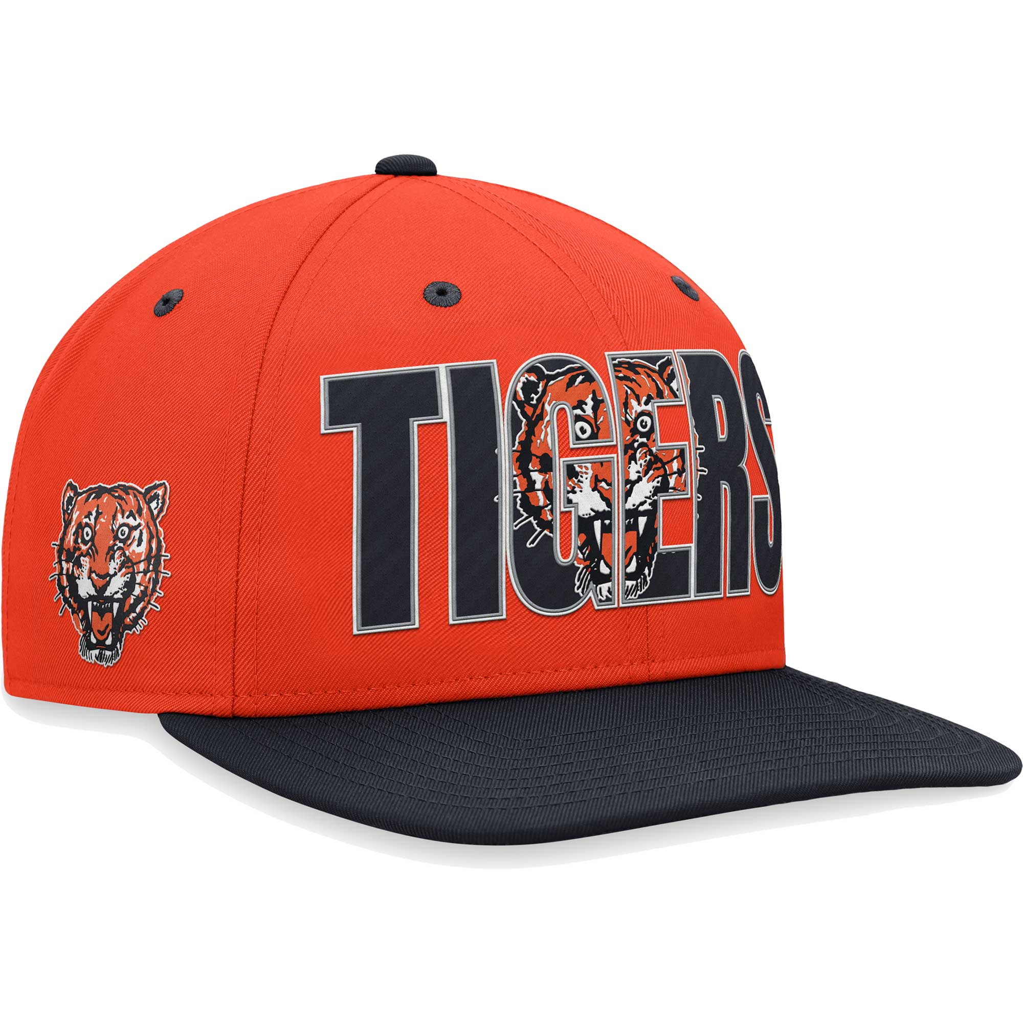 Detroit Tigers Nike Cooperstown Collection Pro Snapback Hat - Orange - PersonalJerseys