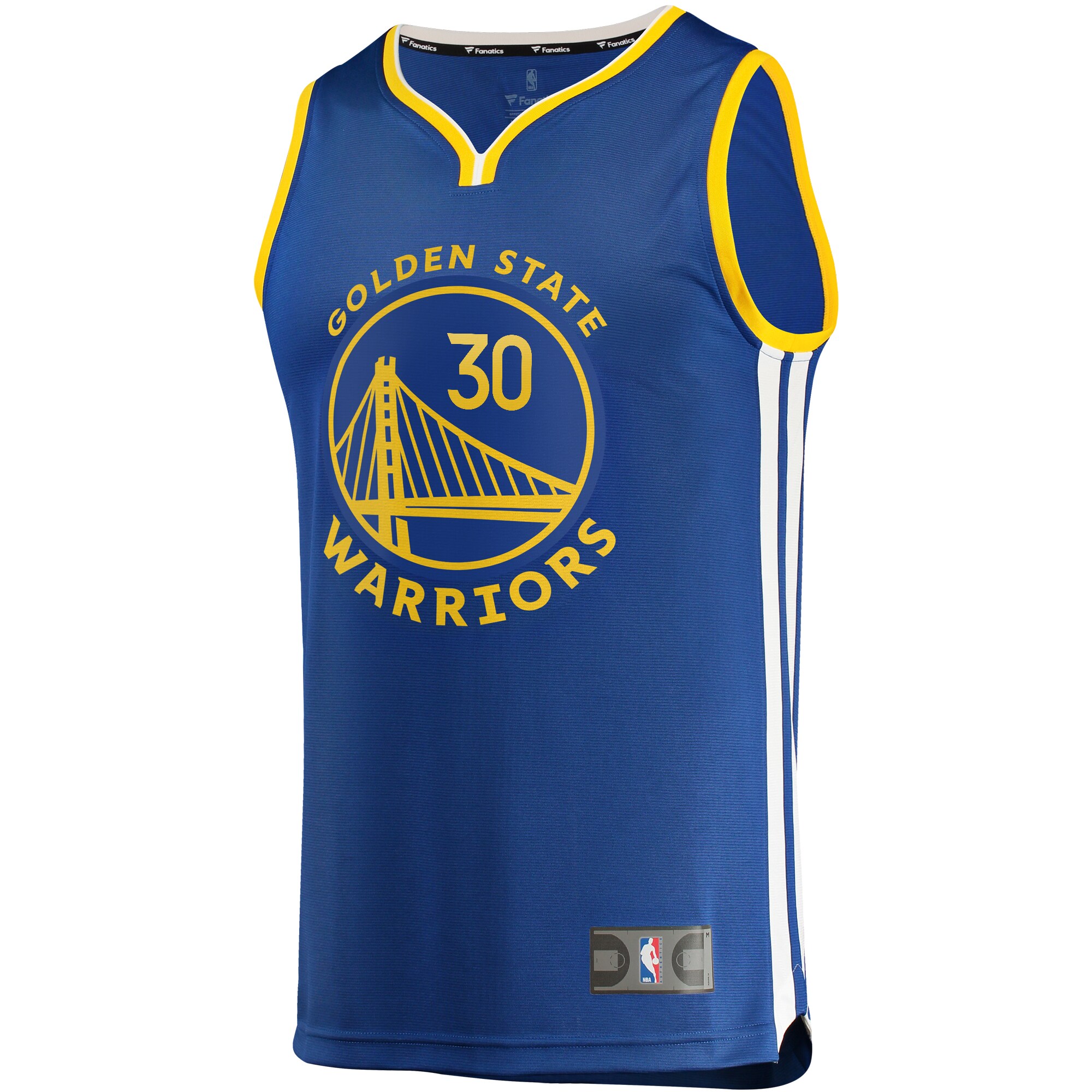 Stephen Curry Golden State Warriors Fanatics Branded Fast Break Replica Player Team Jersey - Icon Edition - Royal - PersonalJerseys