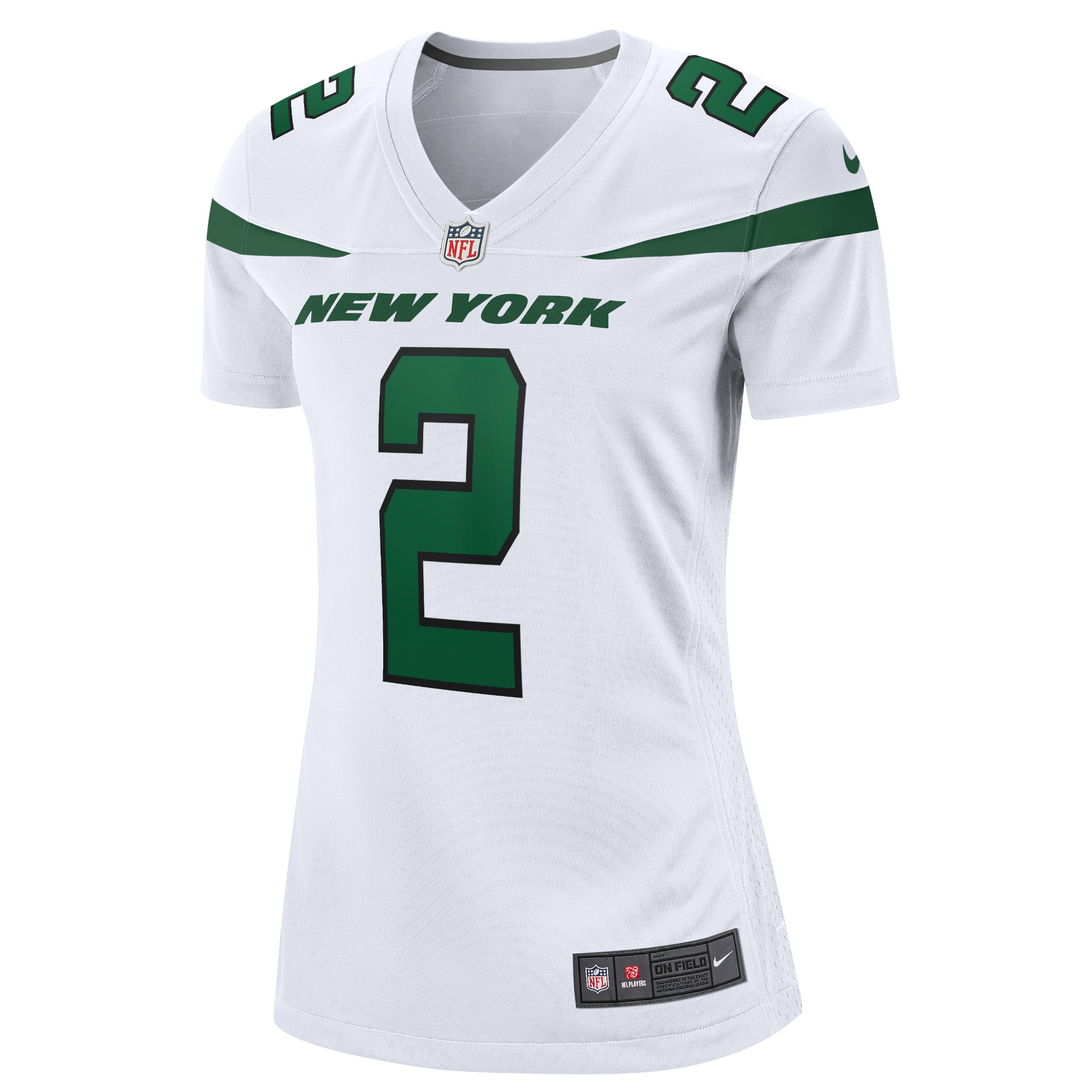 Zach Wilson New York Jets Nike Women's Player Jersey - White - PersonalJerseys