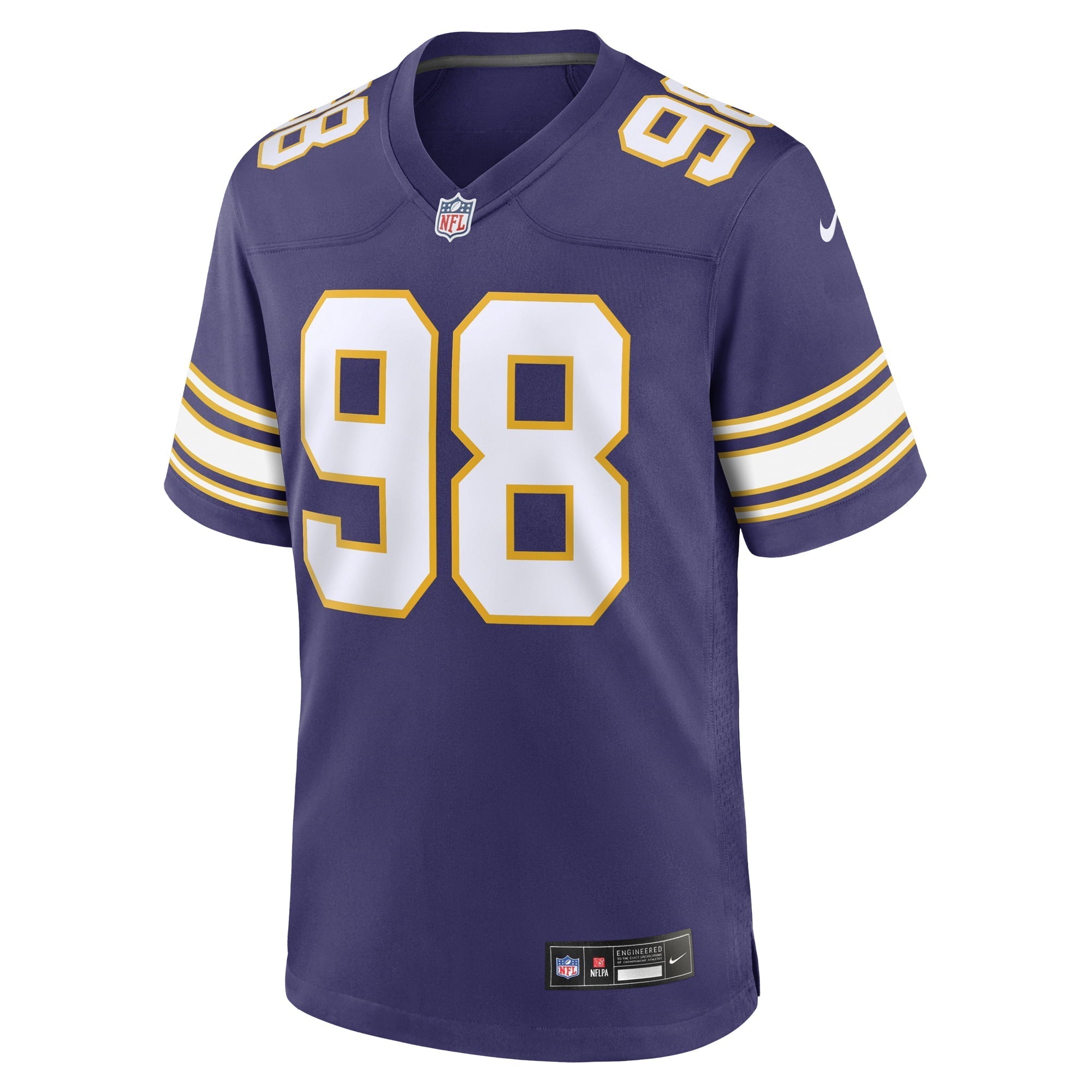 Men's Nike D.J. Wonnum Purple Minnesota Vikings Classic Player Game Jersey - PersonalJerseys