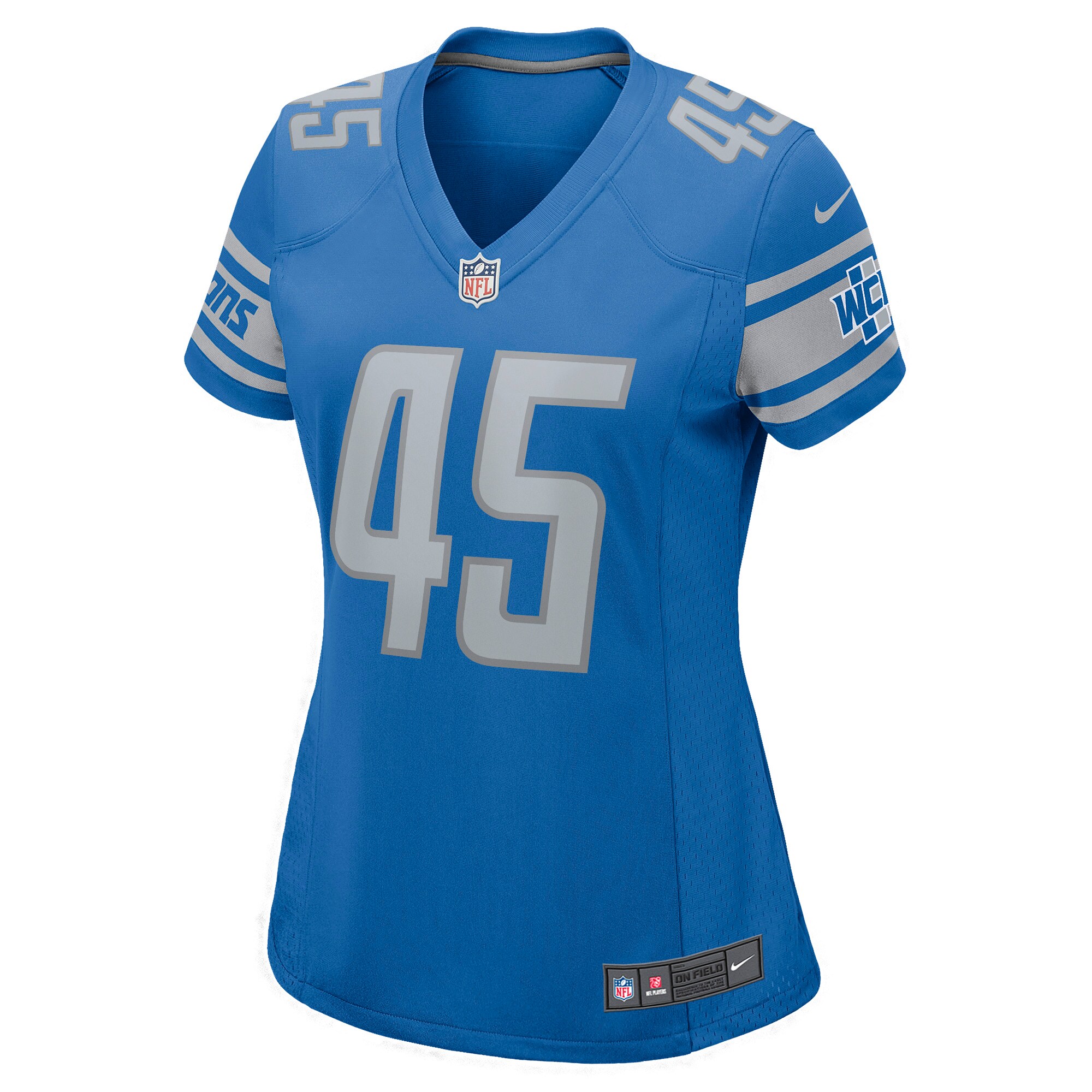 Detroit Lions Jason Cabinda Blue Game Player Jersey for Youth Women Men - Friend Lounge Store - Shop for All Things Jerseys Sports - PersonalJerseys