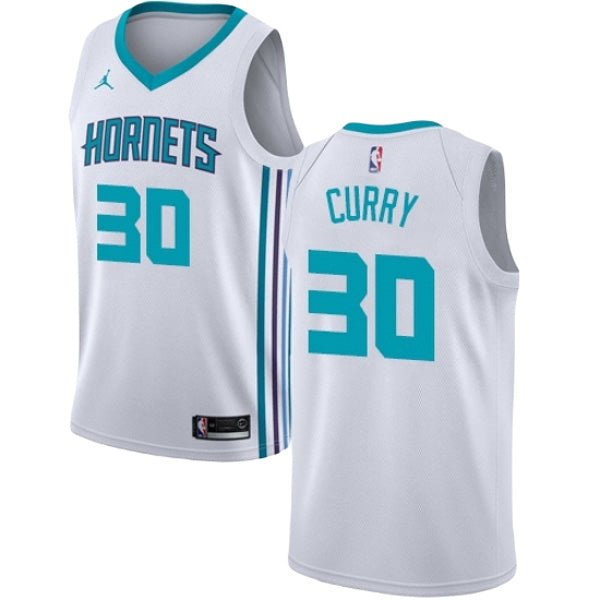 Men's Charlotte Hornets Dell Curry Association Jersey - White - PersonalJerseys