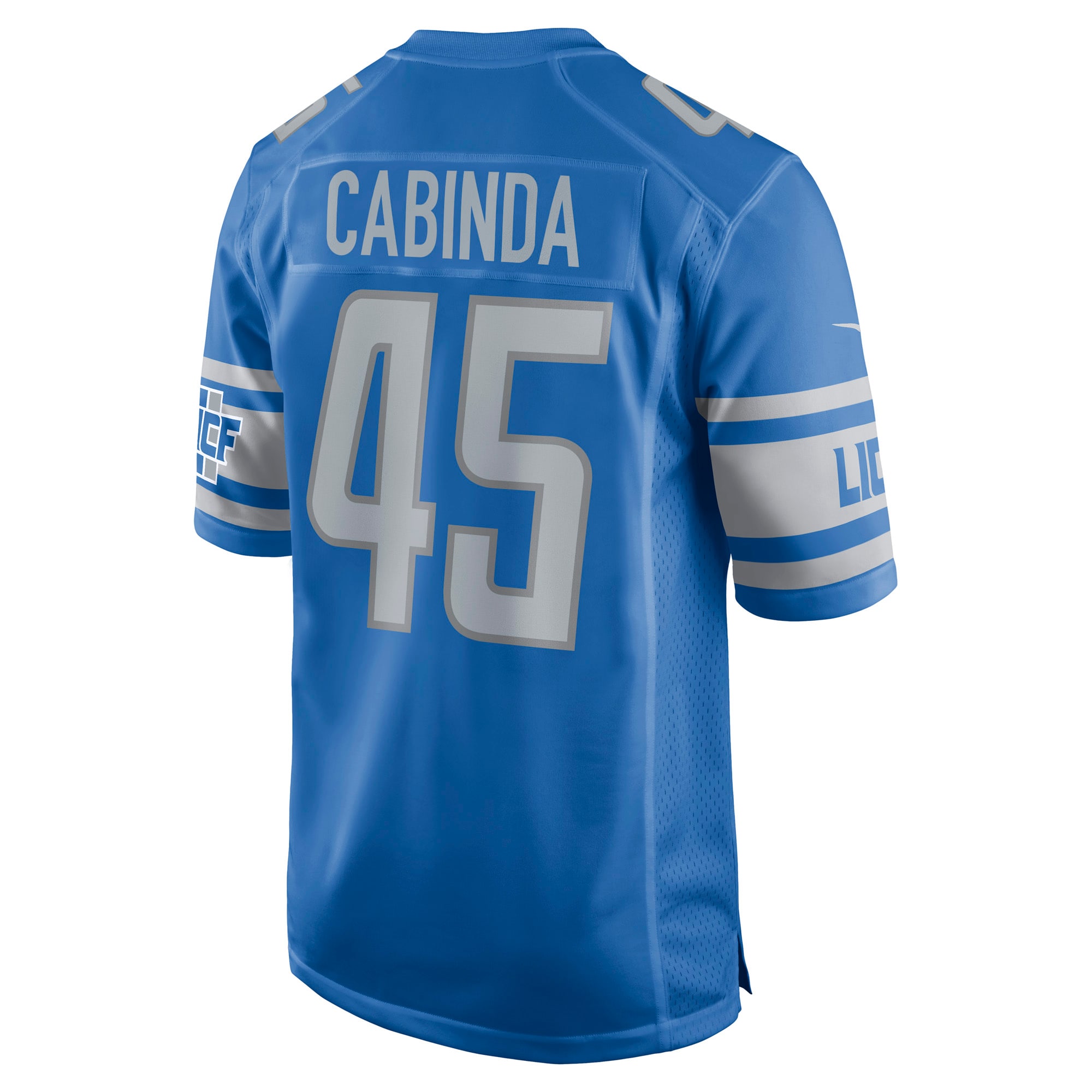 Jason Cabinda Detroit Lions Nike Game Player Jersey - Blue - PersonalJerseys