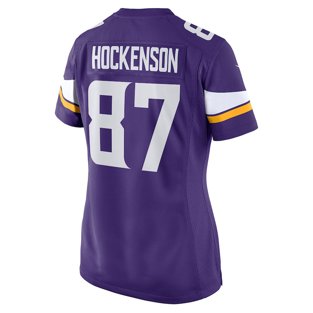 Women's Minnesota Vikings TJ Hockenson Game Jersey - Purple - PersonalJerseys