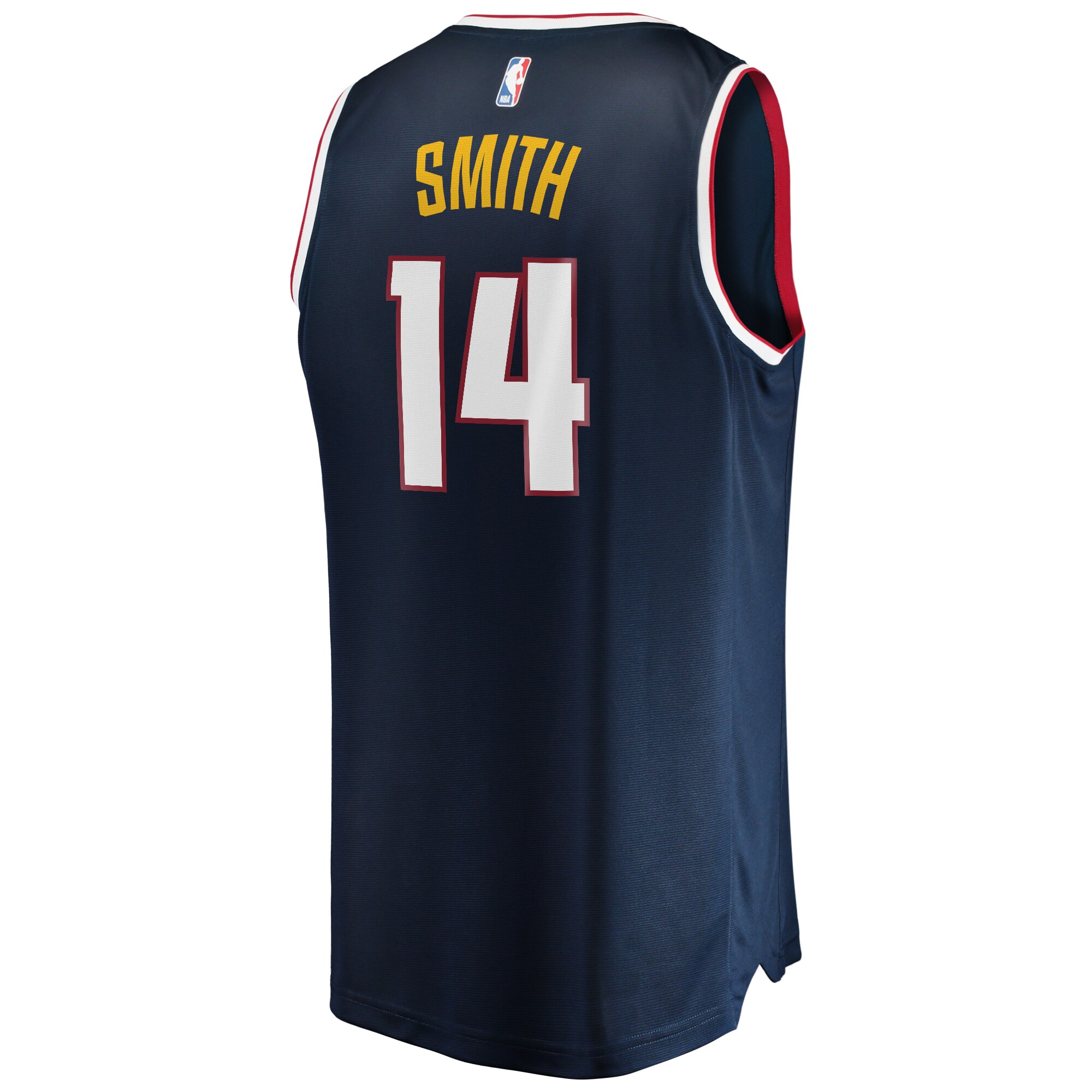 Ish Smith Denver Nuggets Fanatics Branded Fast Break Replica Jersey - Icon Edition - Navy - PersonalJerseys