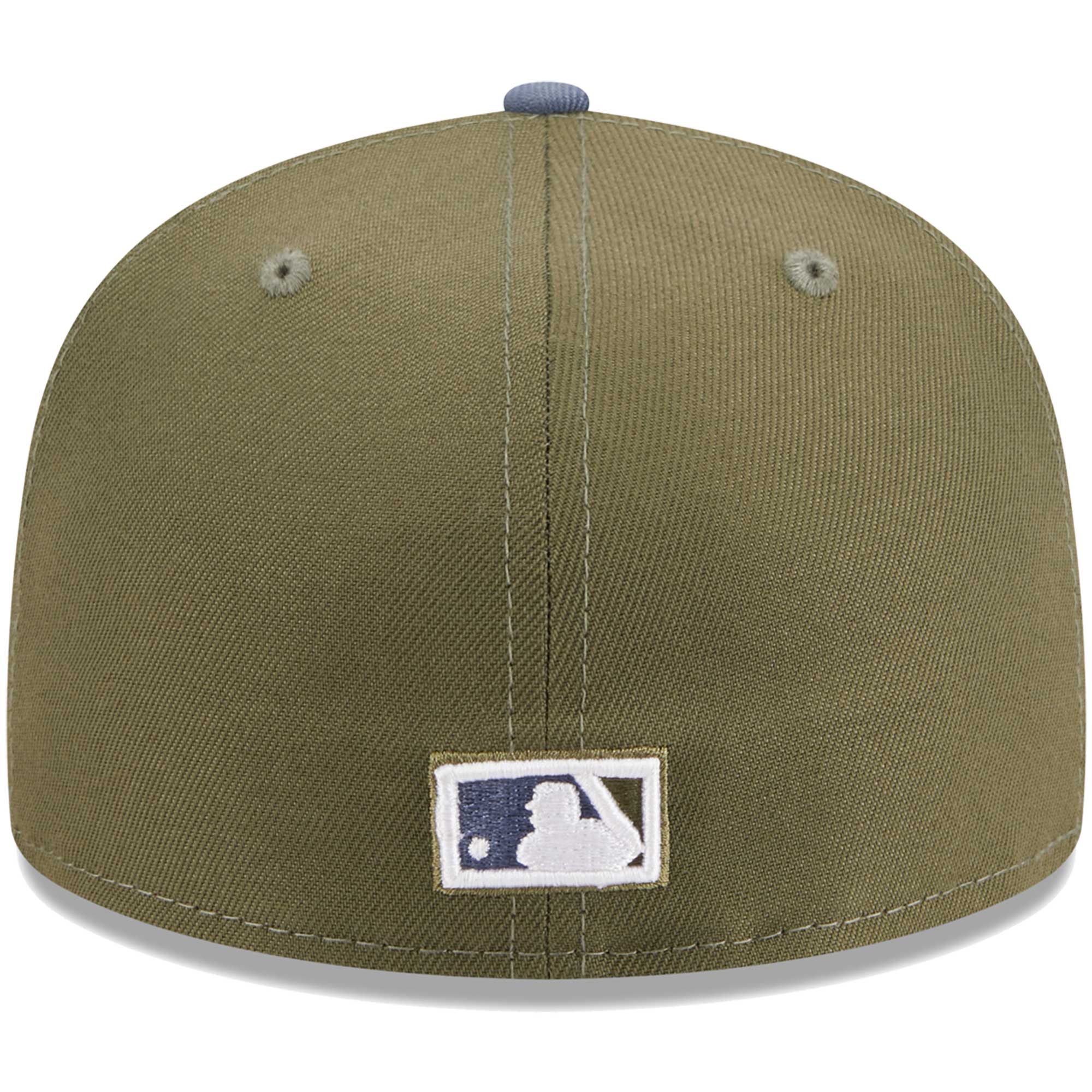 Houston Astros New Era 59FIFTY Fitted Hat - Olive/Blue - PersonalJerseys