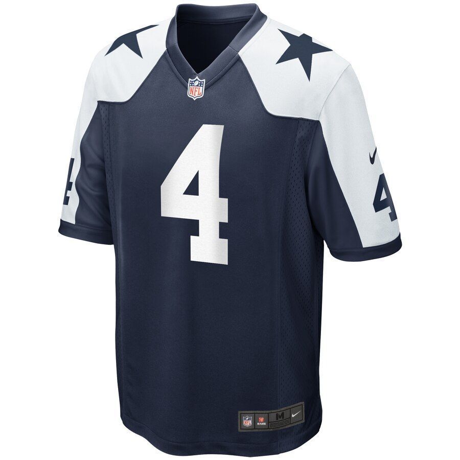 Dak Prescott Dallas Cowboys Alternate Game Jersey - Navy - Friend Lounge Store - Shop for All Things Jerseys Sports - PersonalJerseys
