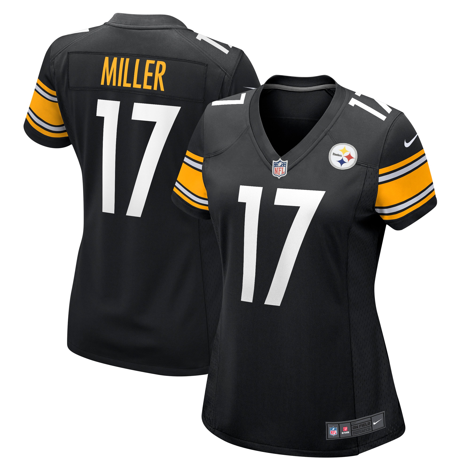 Anthony Miller Pittsburgh Steelers Nike Women's Game Jersey - Black - PersonalJerseys
