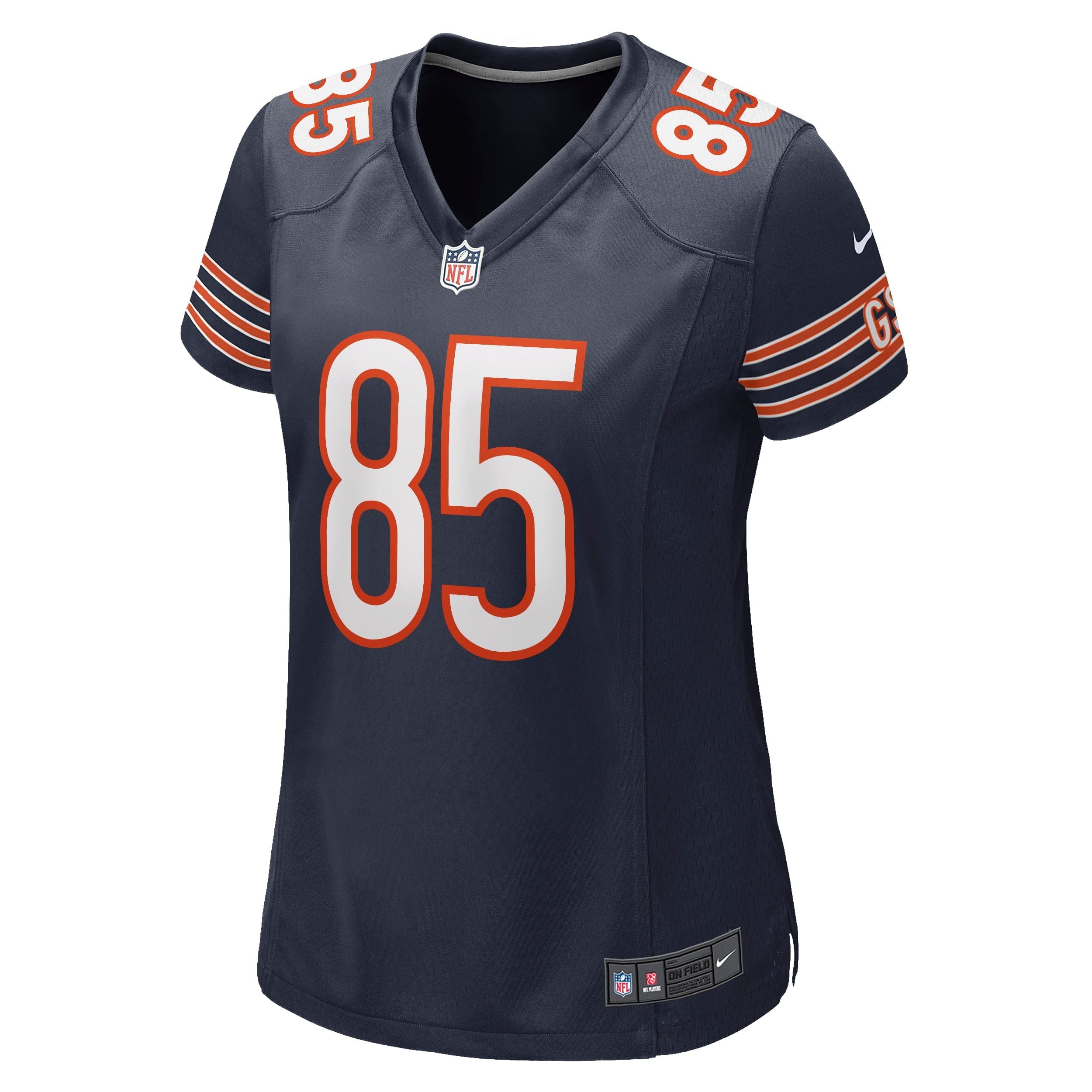 Women's Nike Cole Kmet Navy Chicago Bears Game Jersey - PersonalJerseys