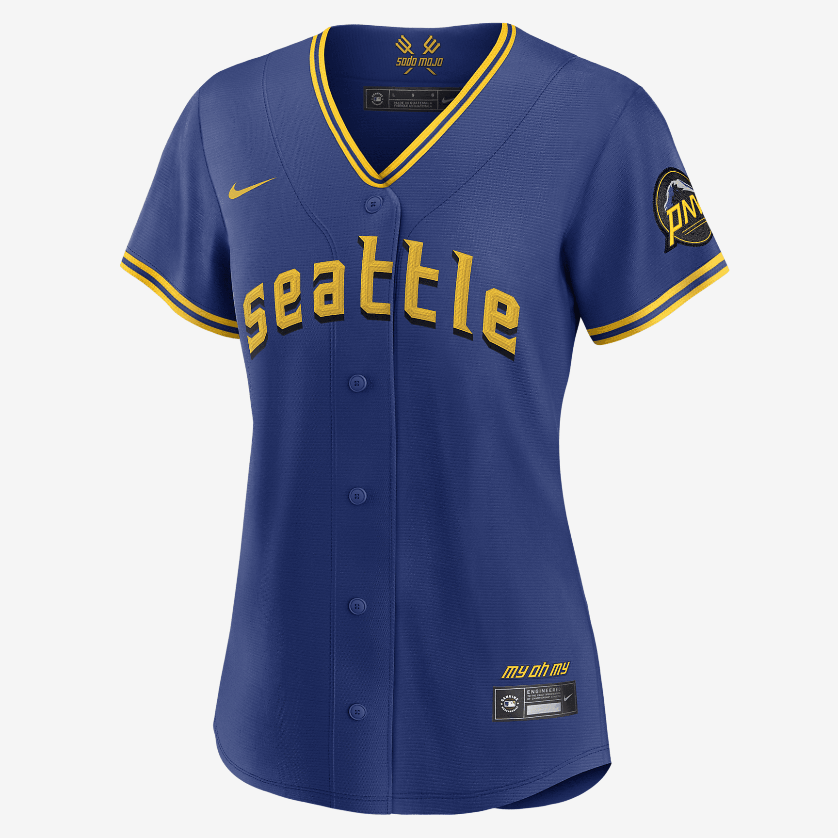 MLB Seattle Mariners City Connect (Ken Griffey Jr.) Women's Replica Baseball Jersey - Royal - PersonalJerseys