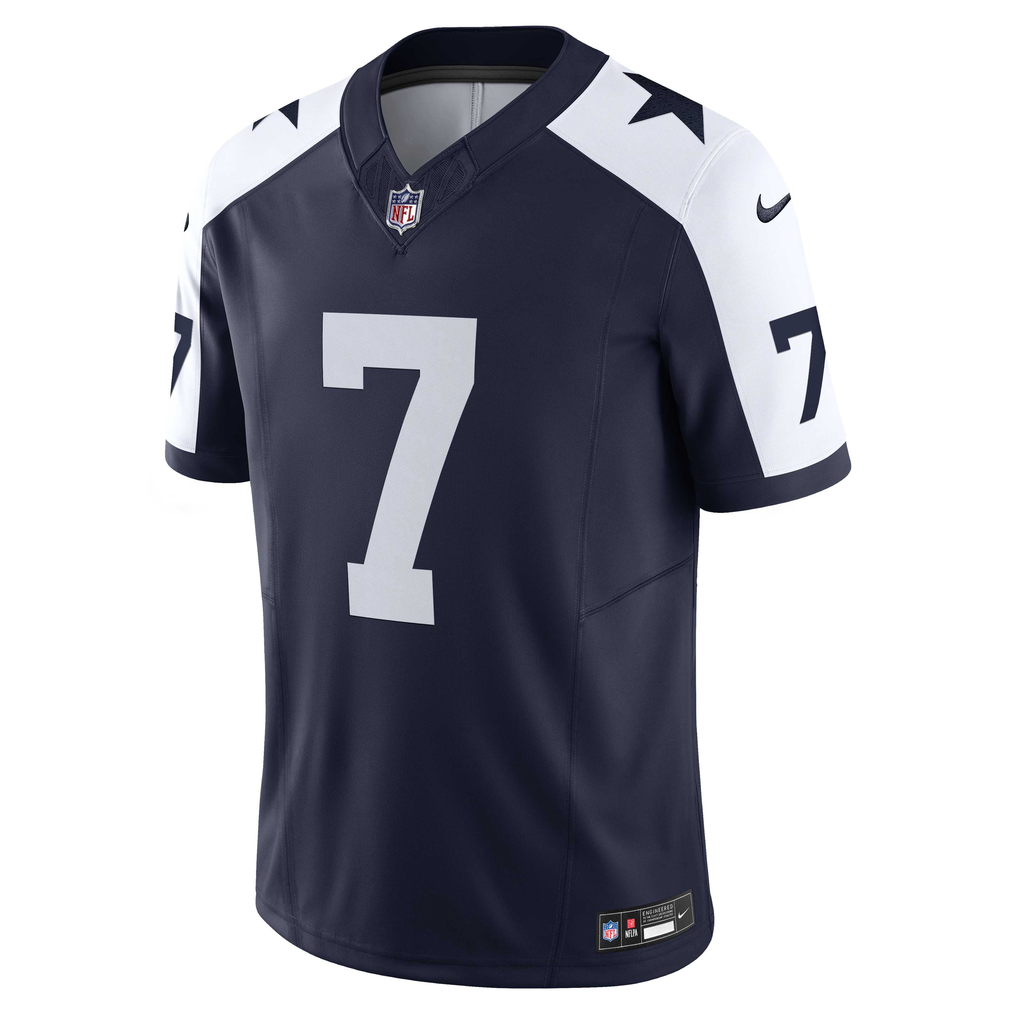 Men's Nike Trevon Diggs Navy Dallas Cowboys Vapor F.U.S.E. Limited Jersey - PersonalJerseys