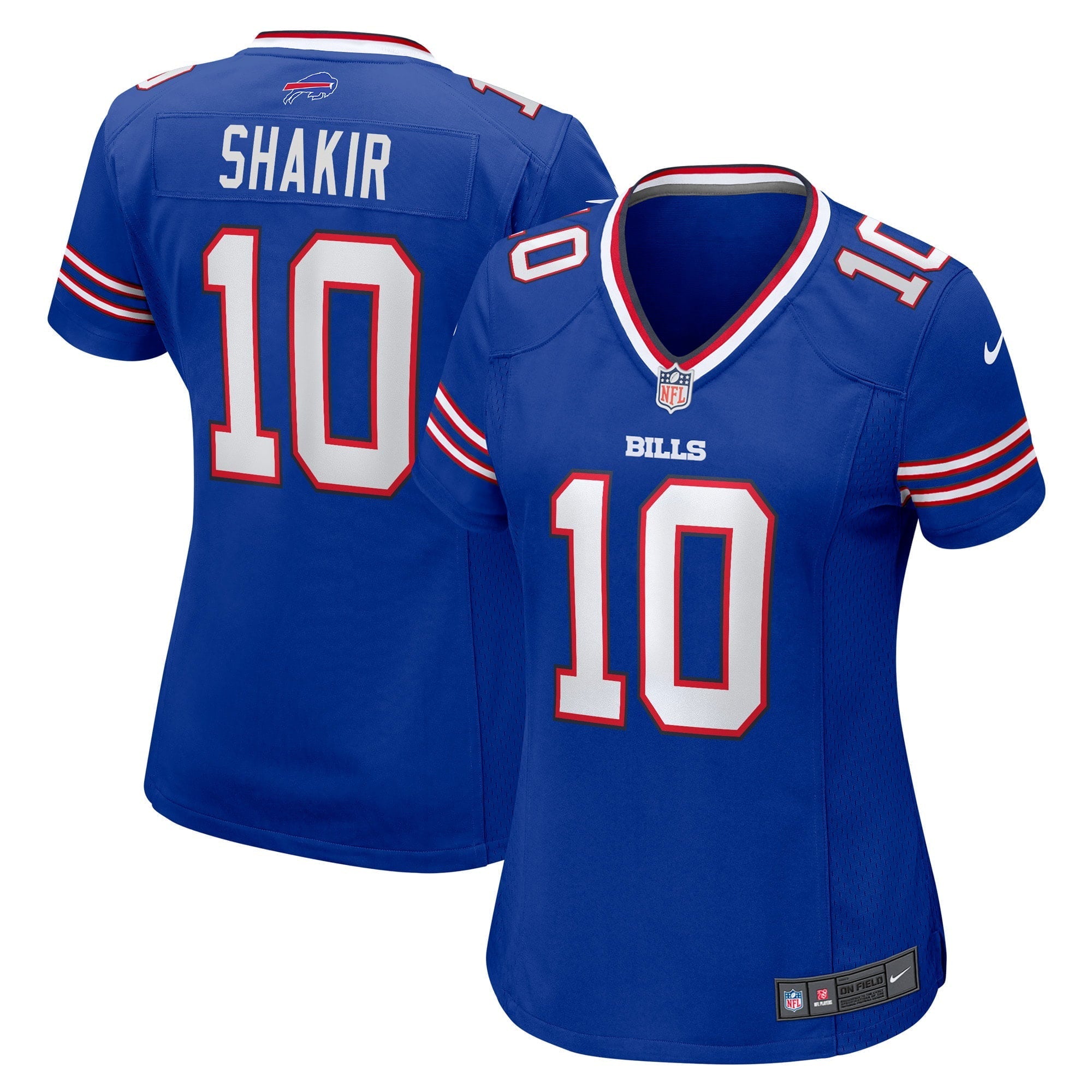 Women's Nike Khalil Shakir Royal Buffalo Bills Game Jersey - PersonalJerseys
