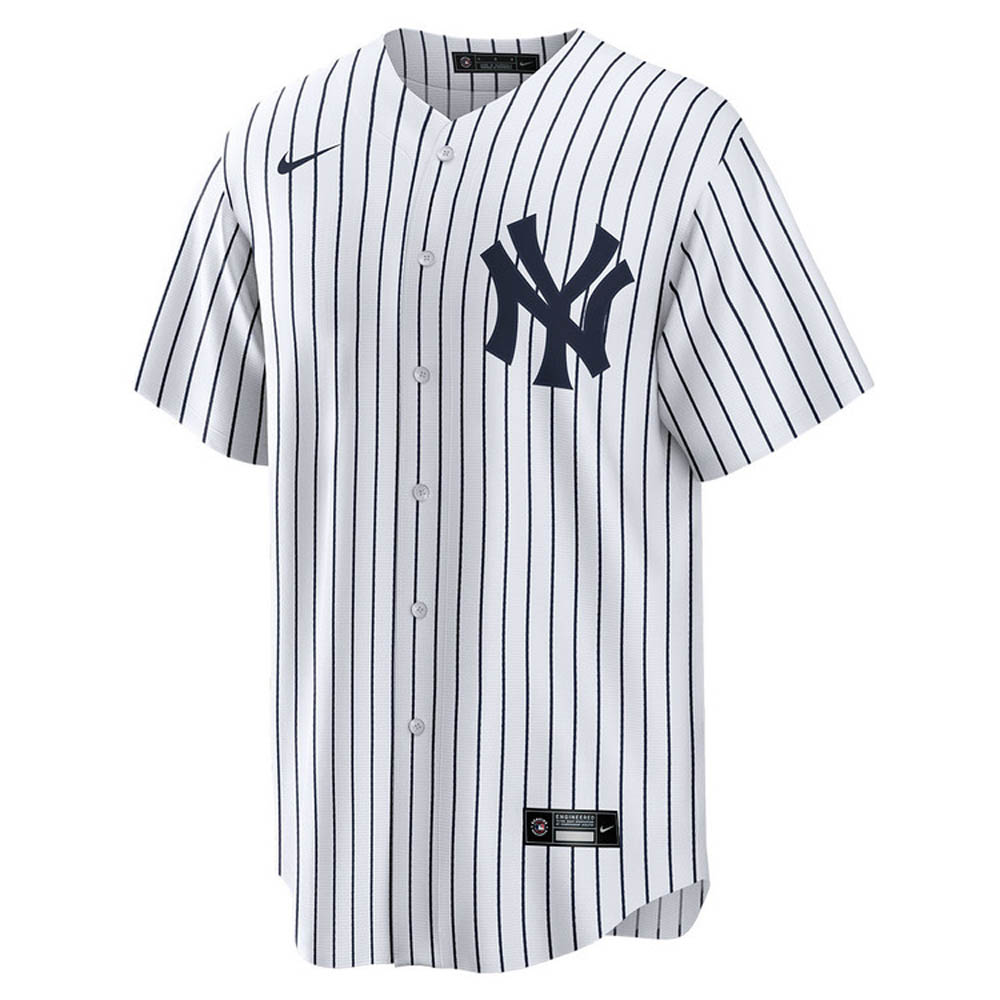 Youth New York Yankees Anthony Volpe Cool Base Replica Home Jersey - White - PersonalJerseys