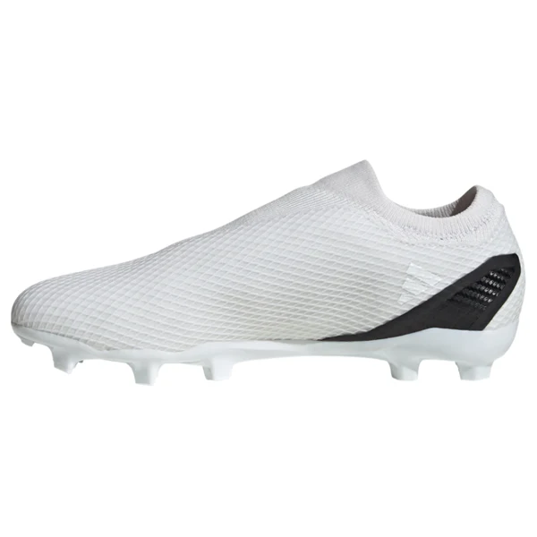 adidas X Speedportal.3 Laceless Firm Ground Soccer Cleats (Cloud White) - PersonalJerseys