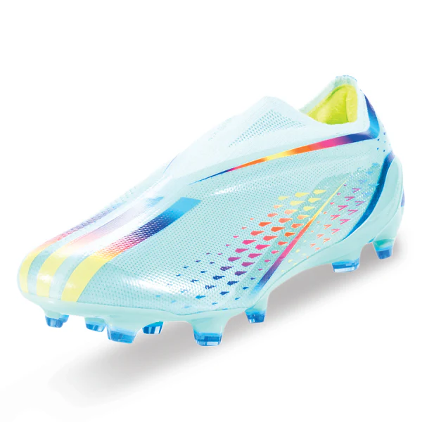 adidas X Speedportal+ Firm Ground Soccer Cleats Clear Aqua/Solar Red/Power Blue) - PersonalJerseys