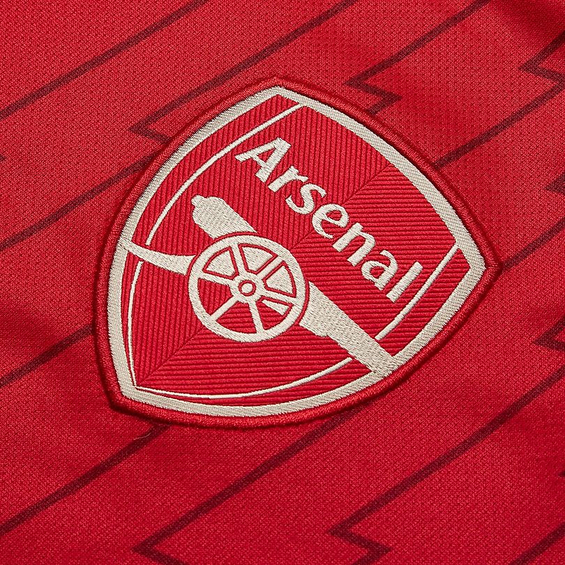 adidas Arsenal Martin ØDEGAARD Home Jersey 23/24 w/ EPL + No Room For Racism Patch (Better Scarlet/White) - PersonalJerseys