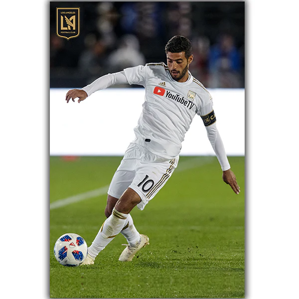 LAFC Carlos Vela Poster - PersonalJerseys