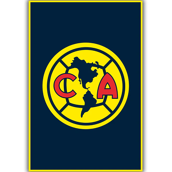 Club America Crest Poster - PersonalJerseys