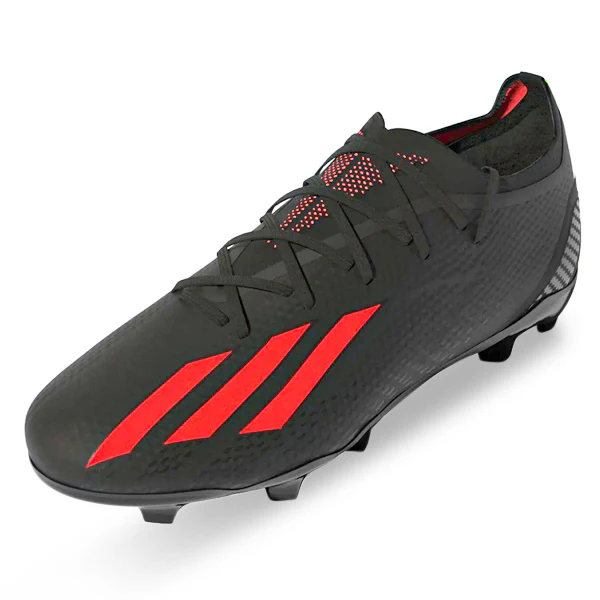 adidas X Speedportal.2 Firm Ground Soccer Cleats (Core Black/Solar Red/Solar Green) - PersonalJerseys