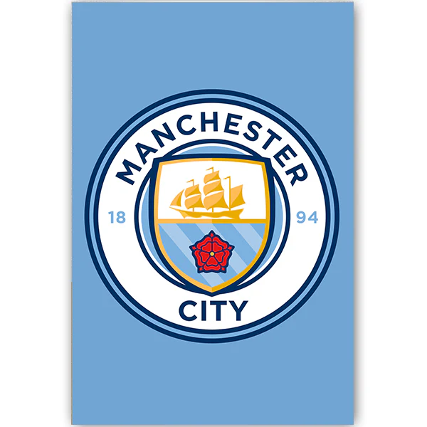 Manchester City Crest Poster - PersonalJerseys