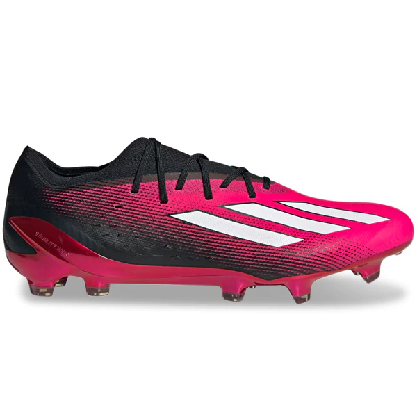 adidas X Speedportal.1 Firm Ground Soccer Cleats (Tam Shock Pink/Core Black) - PersonalJerseys
